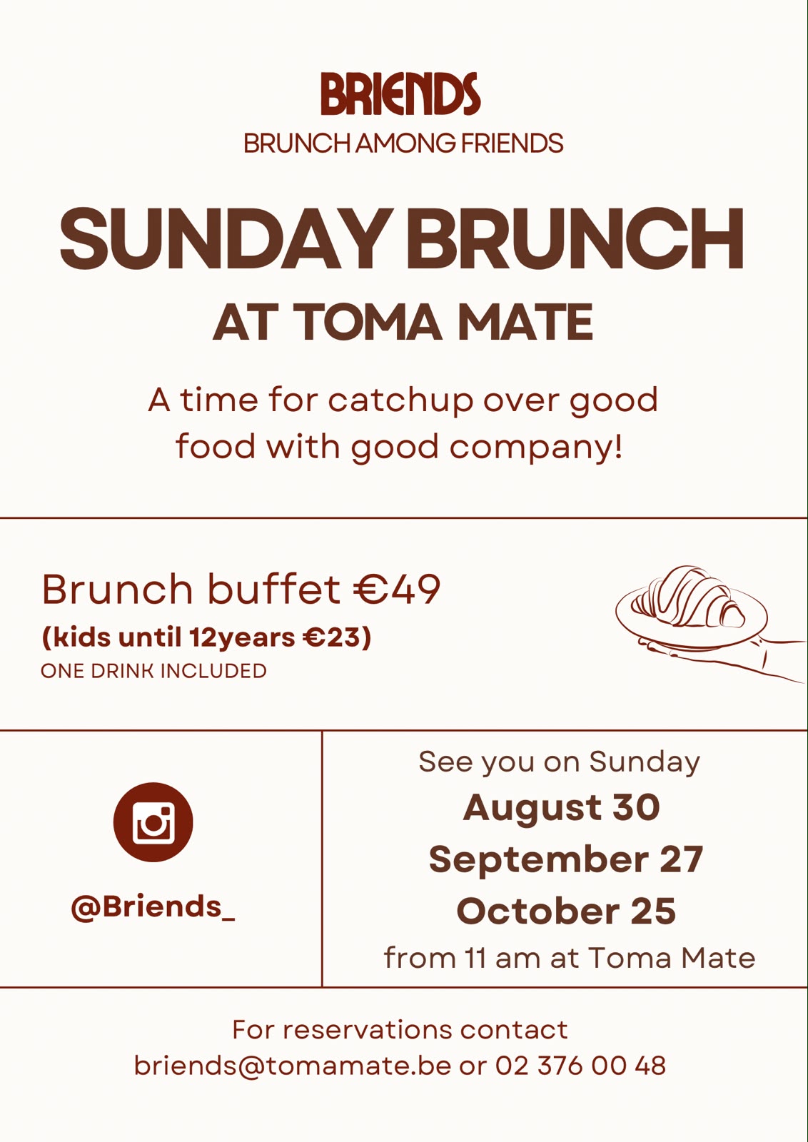 Sunday Brunch Toma Maté